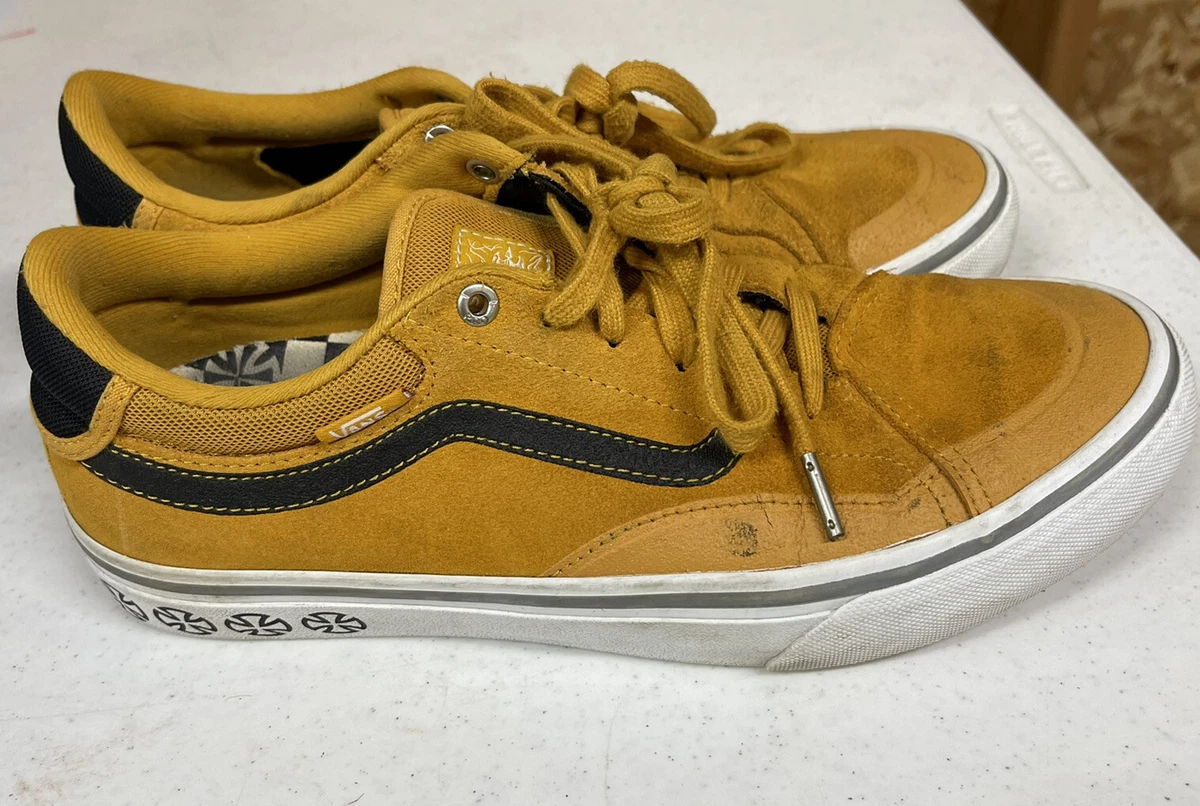 Men&#039;s 9.5 Authentic Vans Independent “Trujillo” Sunflower Skate Shoe | eBay