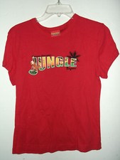 NEW VINTAGE 1990S CURIOUS GEORGE JUNGLE SAFARI T SHIRT JR SIZE L