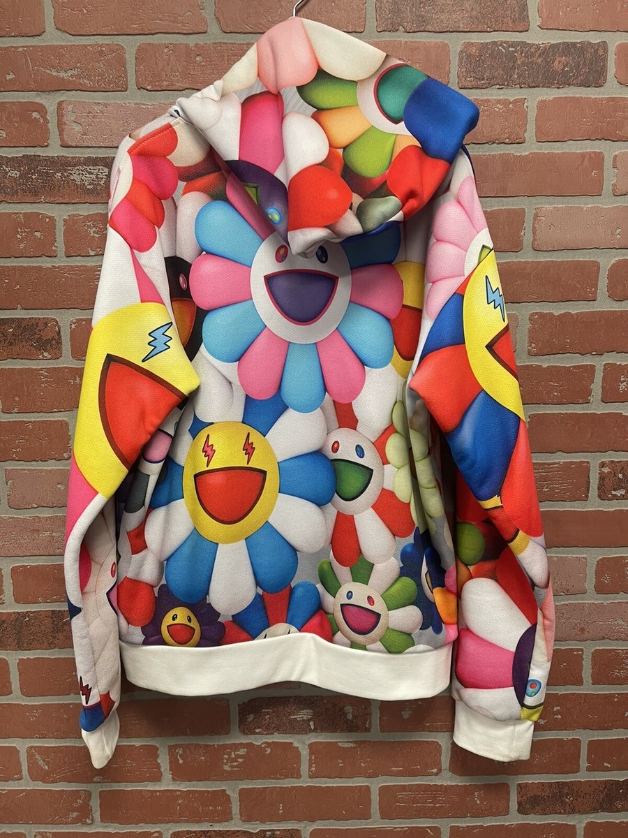 Size Large - Balvin Takashi Murakami Kaikai Kiki Sweatshirt Hoodie