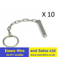 10 X NEW ACROW PROP REPLACEMENT PINS BUILDING ACRO SUPPORT PER 10 ESSEX