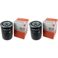 2X Mahle / Knecht ÖLfilter OC 37 Oil Filter