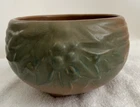 McCoy Pottery Jardiniere Nelson Planter Leaves Berries Brown Bowl Cottage Core