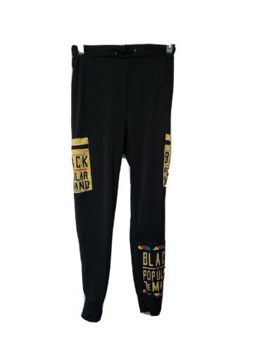 "BLACK BY POPULAR DEMAND" Women’s Joggers, Size S… - image 1