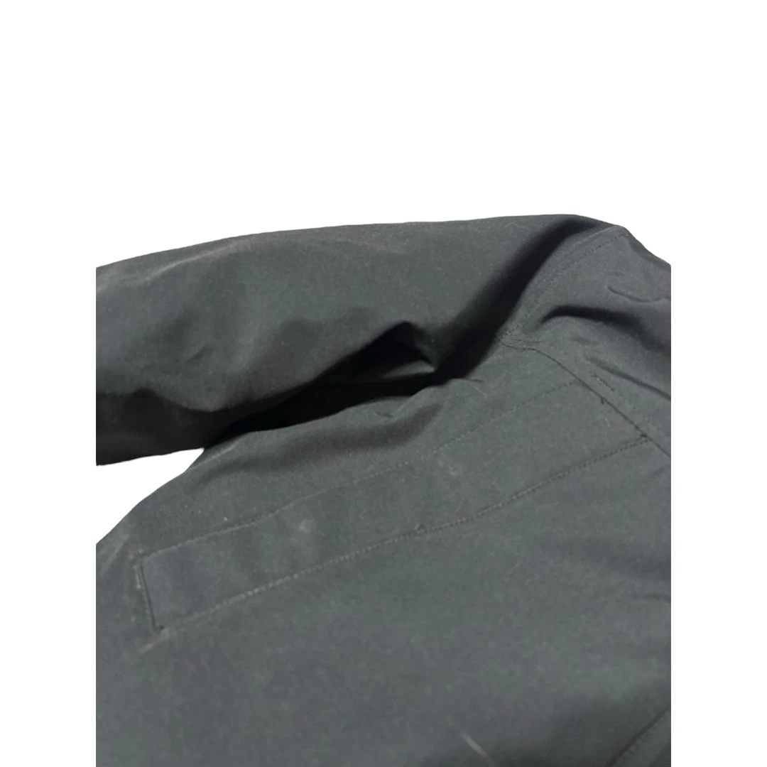 CANADA GOOSE CANADA PIUMINO D'OCA MONTEBELLO PARKA FELPA CON CAPPUCCIO XS NERO 2530L DAL GIAPPONE