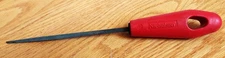 Used Nicholson 10" small triangular file, plastic handle