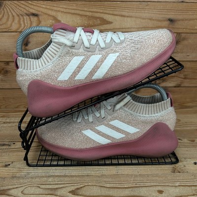Adidas Turnschuhe Damen Größe UK 5 Purebounce weiß Trace weinrot Run Fitnessschuhe