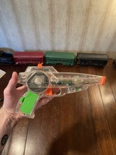 Vintage 1990s SRM Laser Toy Gun Blaster Power Pack Co Inc Play Weapon