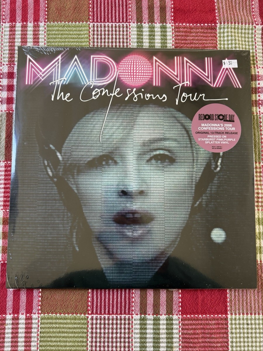 Madonna The Confessions Tour London Pink Purple Splatter Vinyl RSD