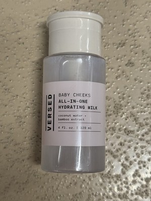 Versed Baby Cheeks All-In-One Hydrating Milk 4oz Facial Cleanser