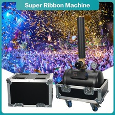 DMX Co2 Confetti Machine Confetti Blower Machine Remote for Celebration w/Case