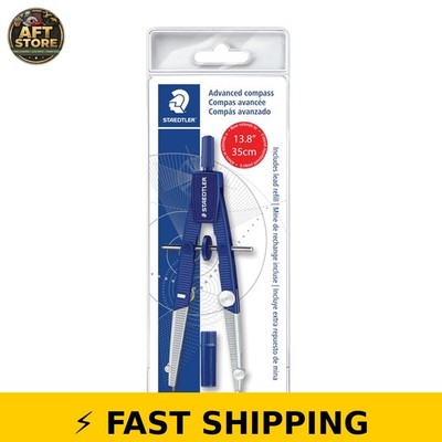Staedtler Advanced Student Compass - 2-Piece Metal Drafting Tool