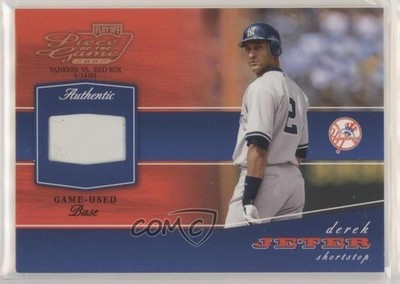 2002 Playoff Piece of the Game Materials Bronze /250 Derek Jeter #POG-19 HOF s7f