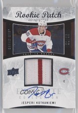 2018-19 Upper Deck Ice 21/25 Jesperi Kotkaniemi #05T-JK Patch Auto 7k1