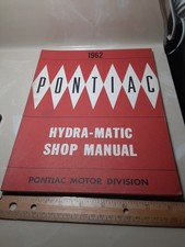 Vintage 1962 Pontiac Hydra-matic Shop Manual 109 Numbered Pages Vintage 1962 Pontiac Hydra-matic Shop Manual 109 Numbered Pages