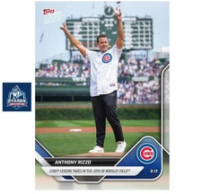2025 Topps Now #712 Anthony Rizzo Return to Wrigley Chicago Cubs *Presale*