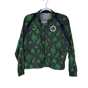 Nike Nigeria Naija Feathers Soccer Packable Jacket Dri-Fit Soccer Unisex Small