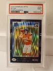 2024  Donruss Optic - Rated Rookie Bo Nix #209 Purple Shock Prizm (RC) MINT 9