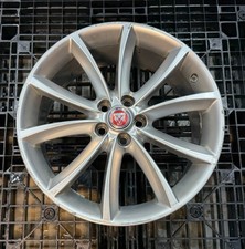 14-24 Jaguar X152 F-Type Propeller 8.5 x R19 19" Front Wheel Rim Silver OEM