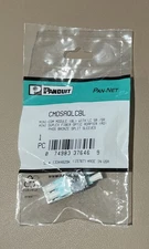 Panduit CMDSAQLCBL Adapter Module LC Duplex MM OM3/OM4 Aqua