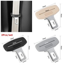2pcs Universal Curved Lock Tongue Car Seat Belt Cam Lock Safety Seatbelt Buckle 2pcs Universal Curved Lock Tongue Car Seat Belt Cam Lock Safety Seatbelt Buckle