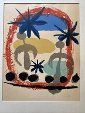 Joan Miro, Constellations Original Lithograph 1959, Sigened Numbered 76/150 Rare