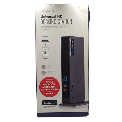 Targus Universal HD Laptop USB and HDMI Docking Station 3 USB Ports (ACP78US)
