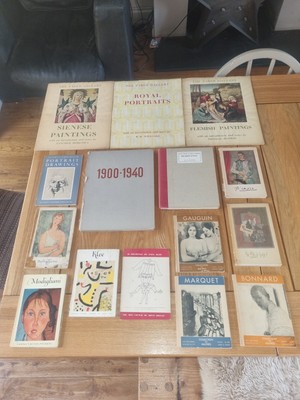 15 Art Books Faber Gallery / Collection Des Maitres / Portraits