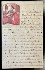 CIVIL WAR BOONVILLE MO PATRIOTIC NURSE HORRIBLE REBELLION WILLIAMS LETTER SIGNED