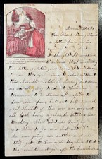 CIVIL WAR BOONVILLE MO PATRIOTIC NURSE HORRIBLE REBELLION WILLIAMS LETTER SIGNED
