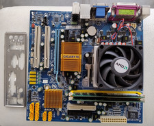 Scheda madre Gigabyte GA-MA74GM-S2H AM3/AM2 AMD Athlon 64 X2 Dual  4200+ Ram 128