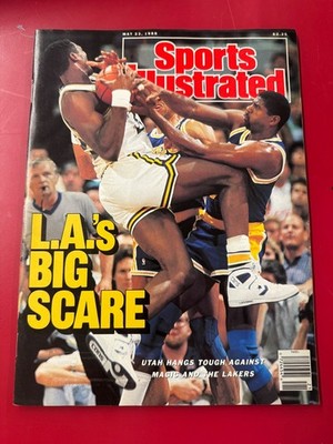 Sports Illustrated Magazine May 23 1988 L.A.'s Big Scare NBA Magic Lakers