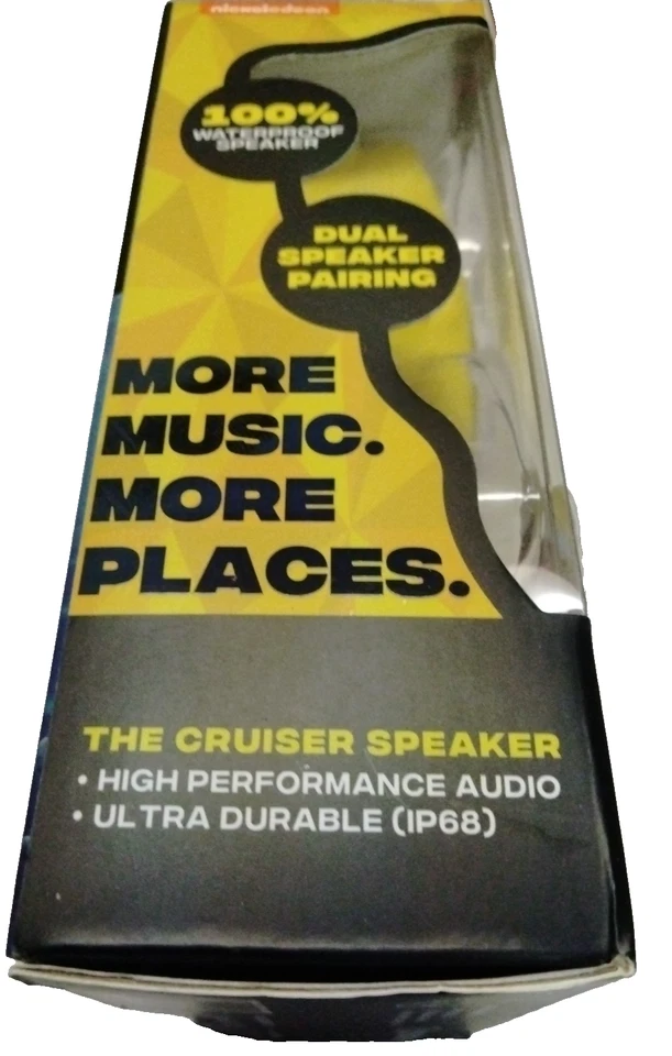 Bob Esponja Pantalones Cuadrados 100% Impermeable Altavoz Bluetooth Speaqua ¡Nuevo! Foto 4 de 4