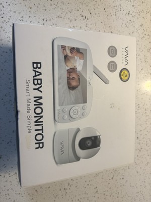 VAVA 720P 5'' Baby Monitor with Camera - White ( VA-IH006)