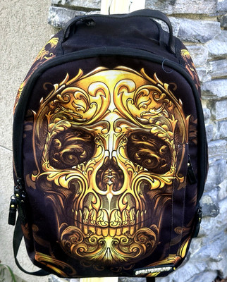 SPRAYGROUND Y2K Limited Edition Backpack Skull Punk Rock Goth Vamp Laptop Rare