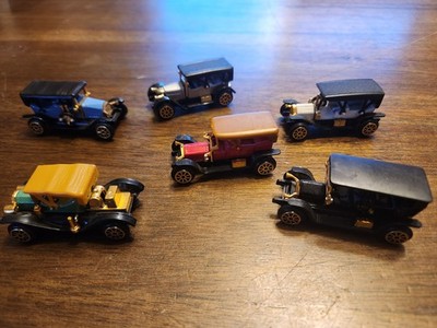 Lot Of 6 Vintage Reader's Digest Classic Car Miniatures Diecast 1:64 Scale