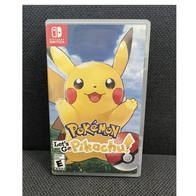 Nintendo Pokémon: Let's Go, Pikachu! Nintendo Switch Game w/ Case E NTSC-U/C