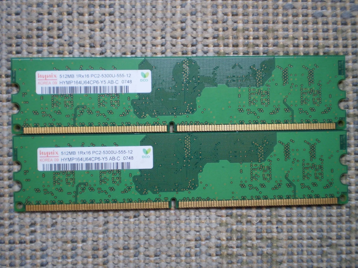 25+ Hynix Computer RAM 512 MB Capacity per Module for sale