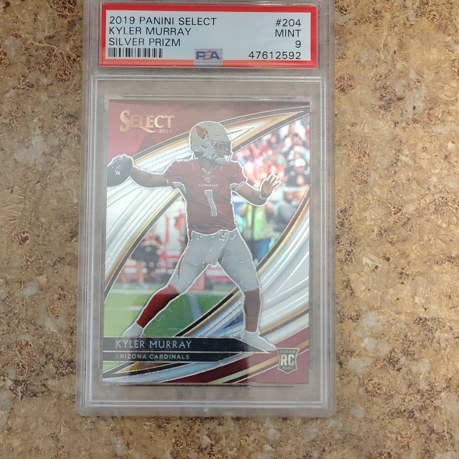 Panini Select 2019 Kyler Murray #204 Silver Prizm Field Level PSA 9 AZ Cardinals