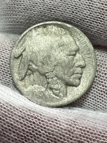 1913 S Type 1 Full Horn Restored Date Buffalo Nickel - Nice Better Date US Coin!