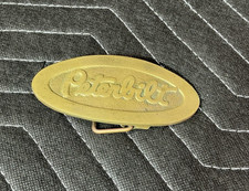 Vintage Peterbilt Brass Belt buckle