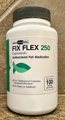 #ad For Fish Fish Flex Fish Aquarium Water Treatment 250mg x 100 Capsules $49.95