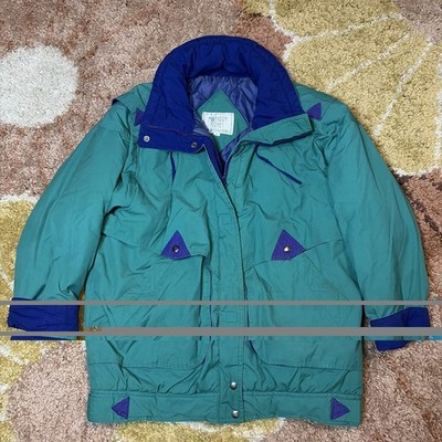 Vtg Mulberry Street Heavy Chore Coat Jacket Mens Size Large Green Workwear