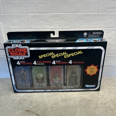 Star Wars: The Vintage Collection Escape from Order 66 4 Pack The Clone Wars NEW