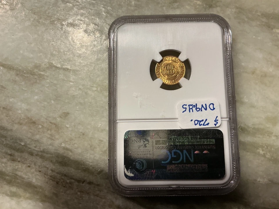 1915-S Pan Pacific Gold $1.00 Commemorative MS63 - Image 2 of 2