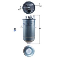 Kraftstofffilter FüR VW NEW 1Y 1.9 03 Bis 10 Mahle AHH AGP