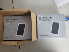 Solar Power Panel for Arlo Pro Essential Camera Weatherproof Outdoor 2 Pack 