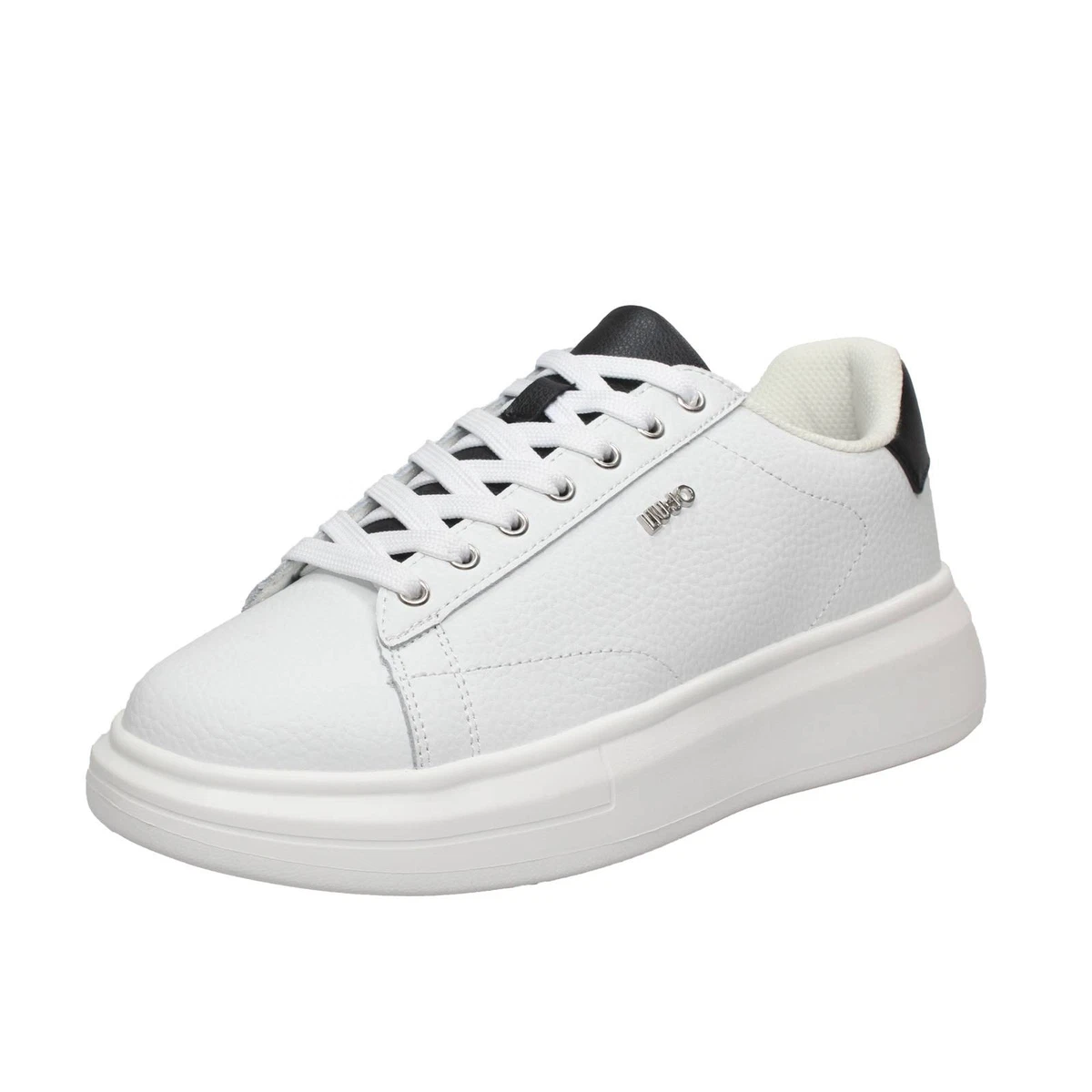 LIUJO BA3011 Cleo White Sneakers moda Donna pelle bianca - Vitiello Calzature