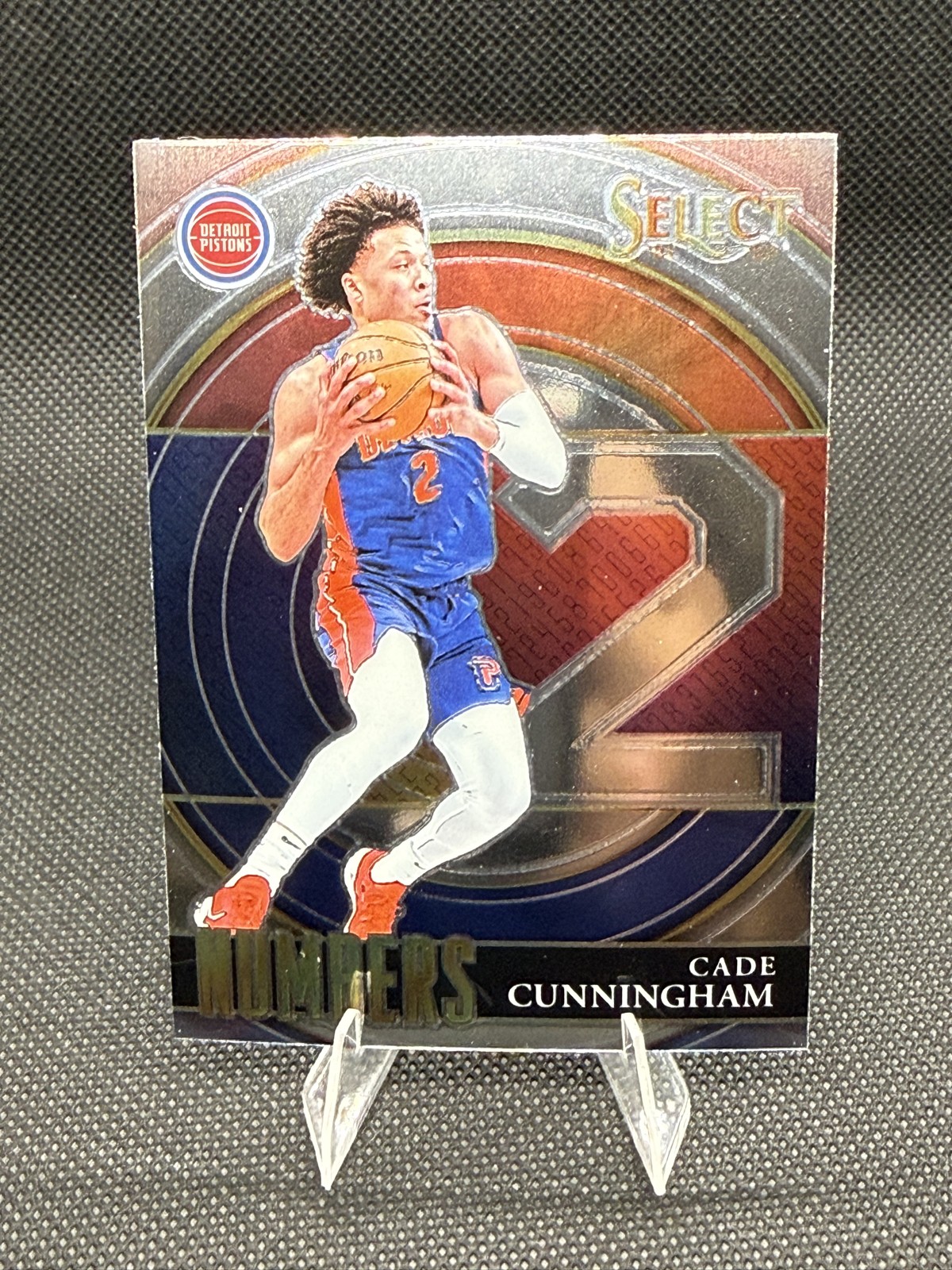 2021-22 Panini Select - Select Numbers Cade Cunningham #40 (RC)