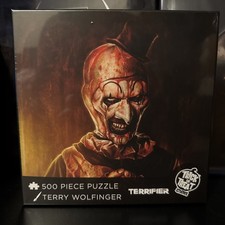 Trick Or Treat Studios Terrifier Art The Clown Jigsaw Puzzle Terry Wolfinger