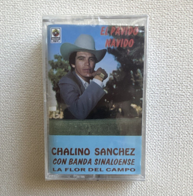 Chalino Sanchez con Banda Sinaloense El PAVIDO NAVIDO Cassette Musart Sealed